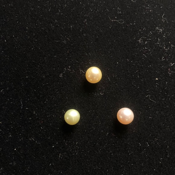 4 pc set plus 6 pearls Ankh Chakra, Lucky Elephant with 2x20” 925 Silver Chains - Picture 14 of 16